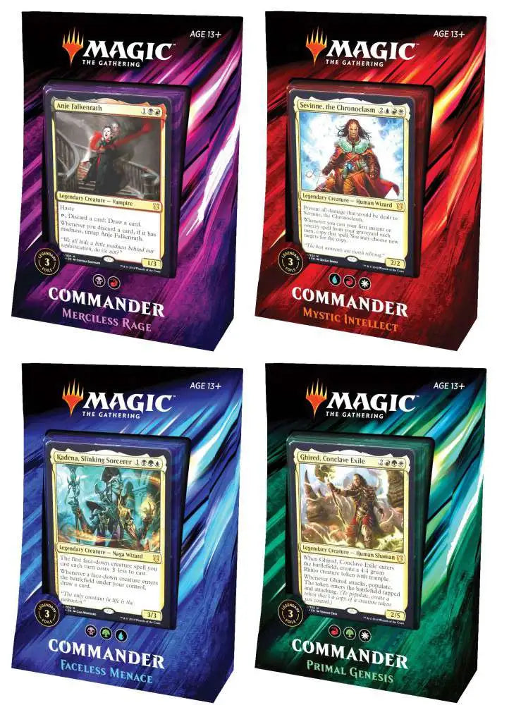 Magic: The Gathering Commander Deck Set - 2019 ASMT