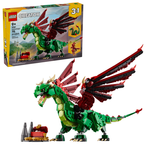 LEGO Creator 3-in-1 - Medieval Dragon - 31161 - image 1