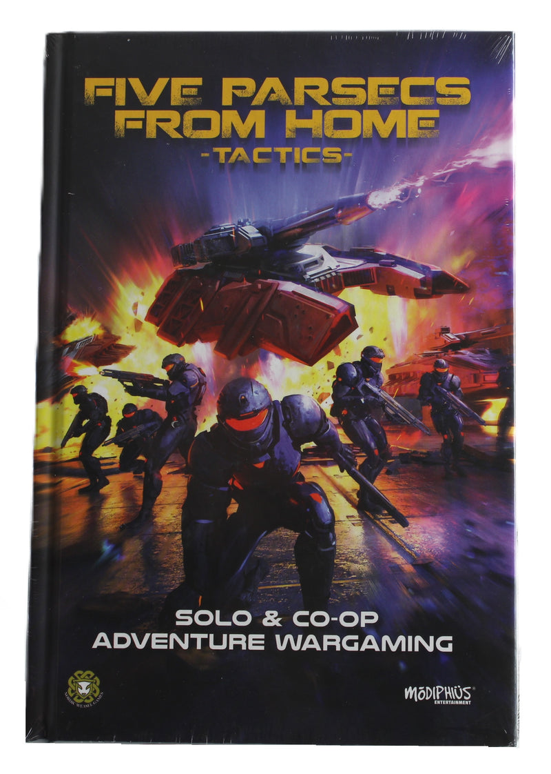 Five Parsecs From Home: Tactics – Hardcover Rulebook
