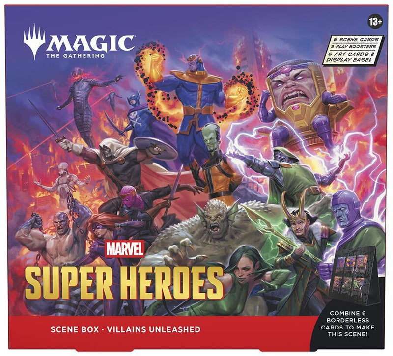 Magic: The Gathering Marvel Super Heroes Scene Box Villains Unleased