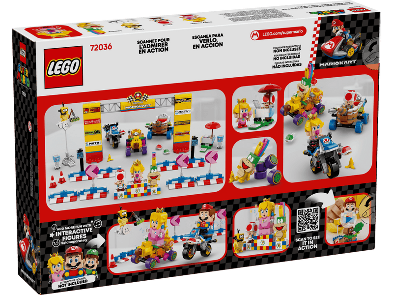 LEGO Super Mario: Mario Kart Baby Peach and Grand Prix Set - 72036 - image 2