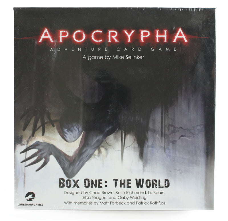 Apocrypha Adventure Card Game: Box One – The World – New & Sealed