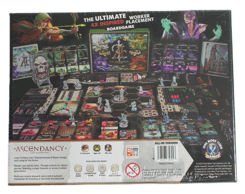 Ascendancy – All-In Kickstarter Edition with Neoprene Playmat – New