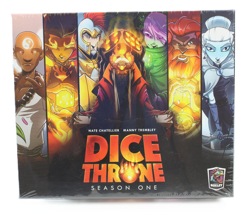 Dice Throne Season One Board Game (New & Sealed) – Roxley Games Strategy Dice Combat Game