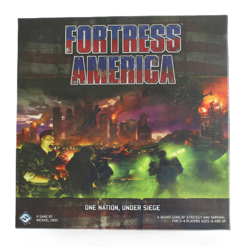 Fortress America (2012) Fantasy Flight Games Board Game Factory Sealed Strategy War Game