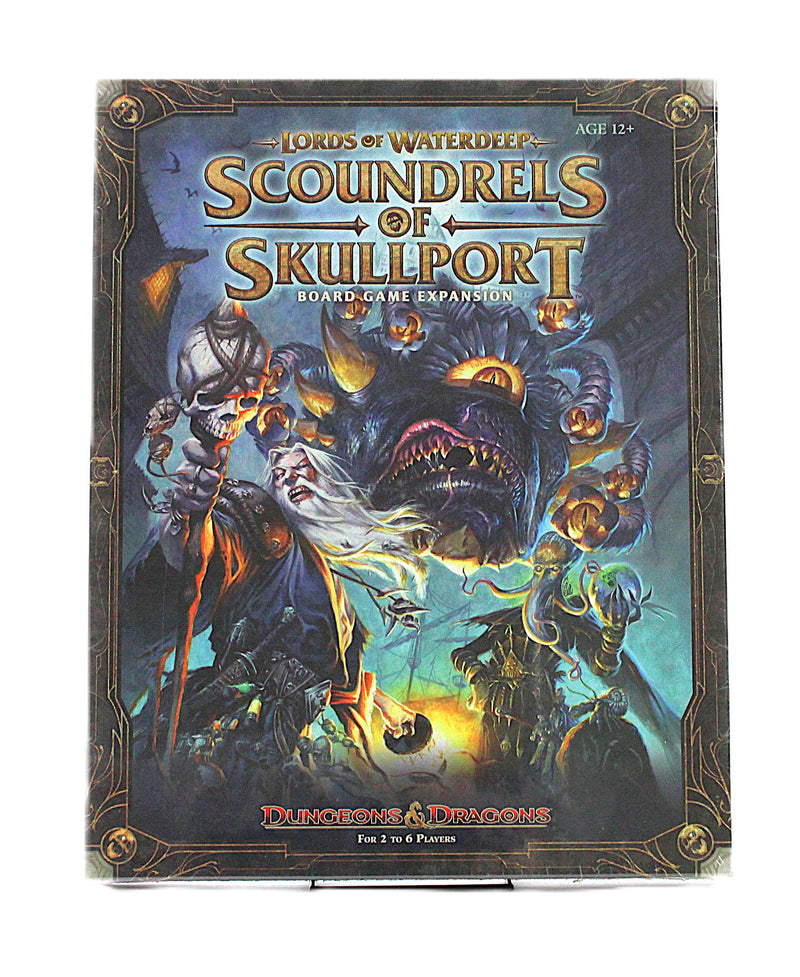 Lords of Waterdeep: Scoundrels of Skullport Expansion (New & Sealed) – Dungeons & Dragons Strategy Game