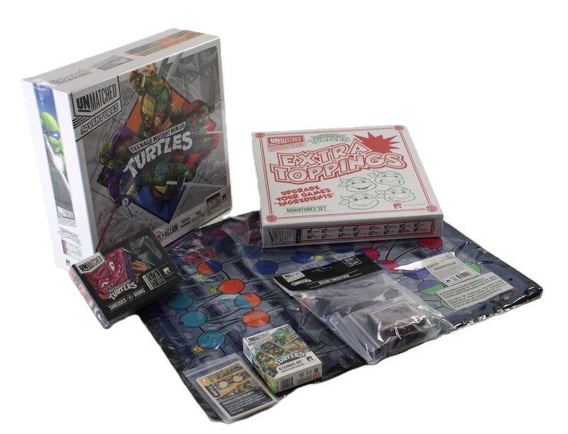 Unmatched Adventures- Teenage Mutant Ninja Turtles Kickstarter