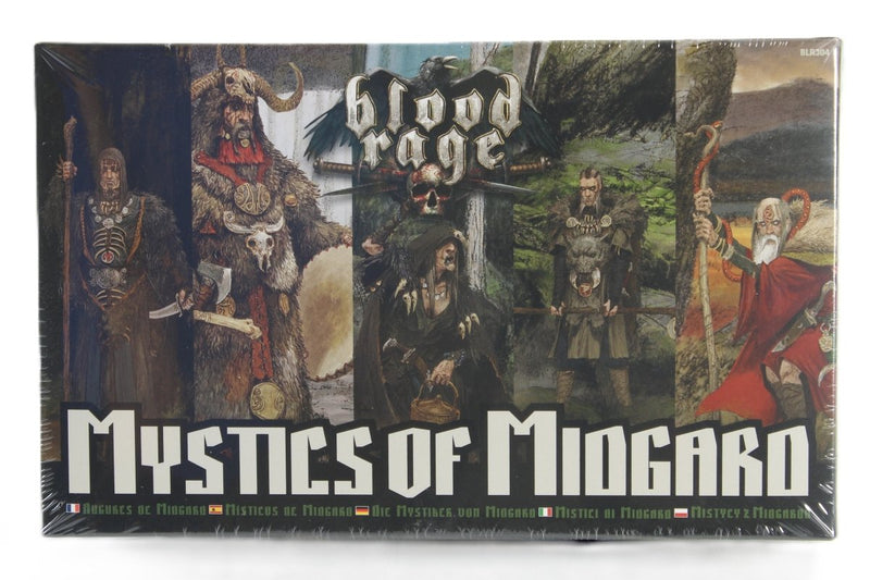 Blood Rage: Mystics of Midgard Expansion (New & Sealed) – CMON Viking Strategy Game