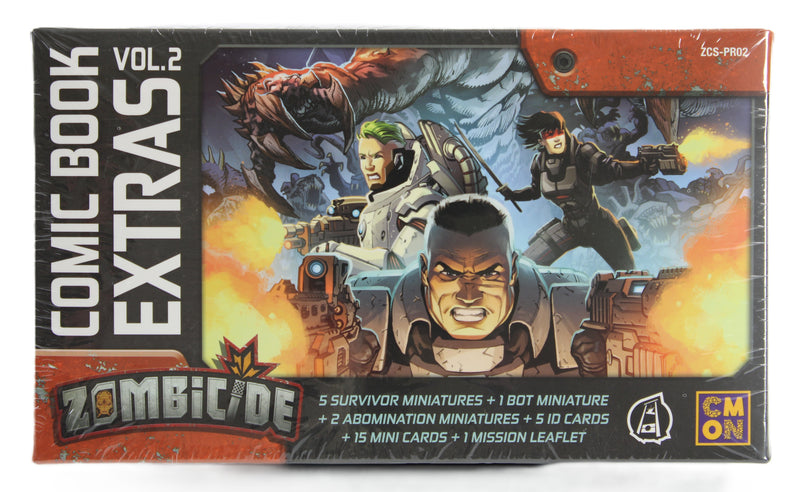 Zombicide: Invader – CMON Comics Vol. 2 Comic Book Extras (New & Sealed)