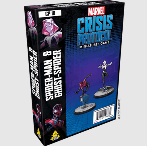 Marvel Crisis Protocol Spider-Man and Ghost-Spider character pack — sealed