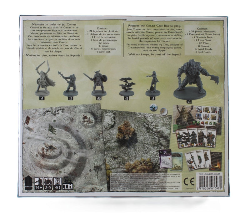 Conan Board Game + Nordheim Expansion Bundle – Monolith – New Sealed