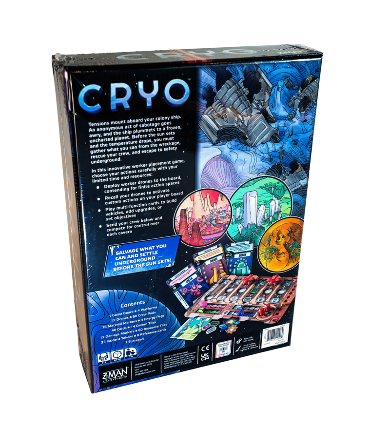 Cryo board game by Z-Man Games — additional product photo