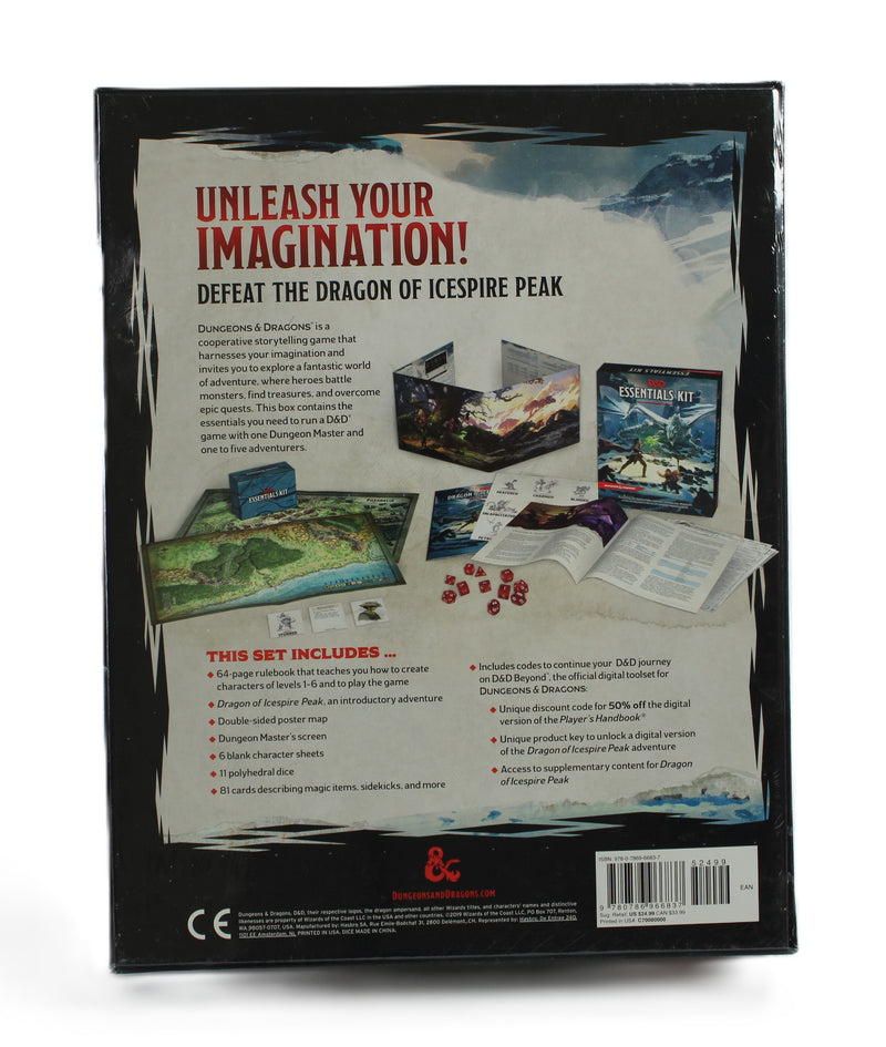 Dungeons & Dragons Essentials Kit – 5th Edition – New & Sealed