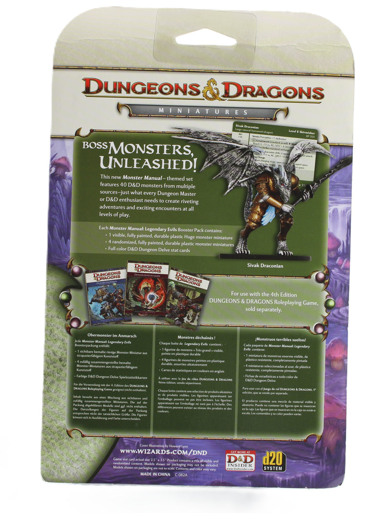 Dungeons & Dragons Miniatures Monster Manual Legendary Evils Booster Pack Remorhaz