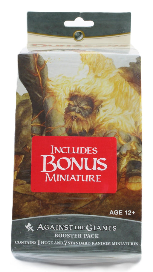 D&D Miniatures Against the Giants booster pack, 2008 Wizards of the Coast — sealed