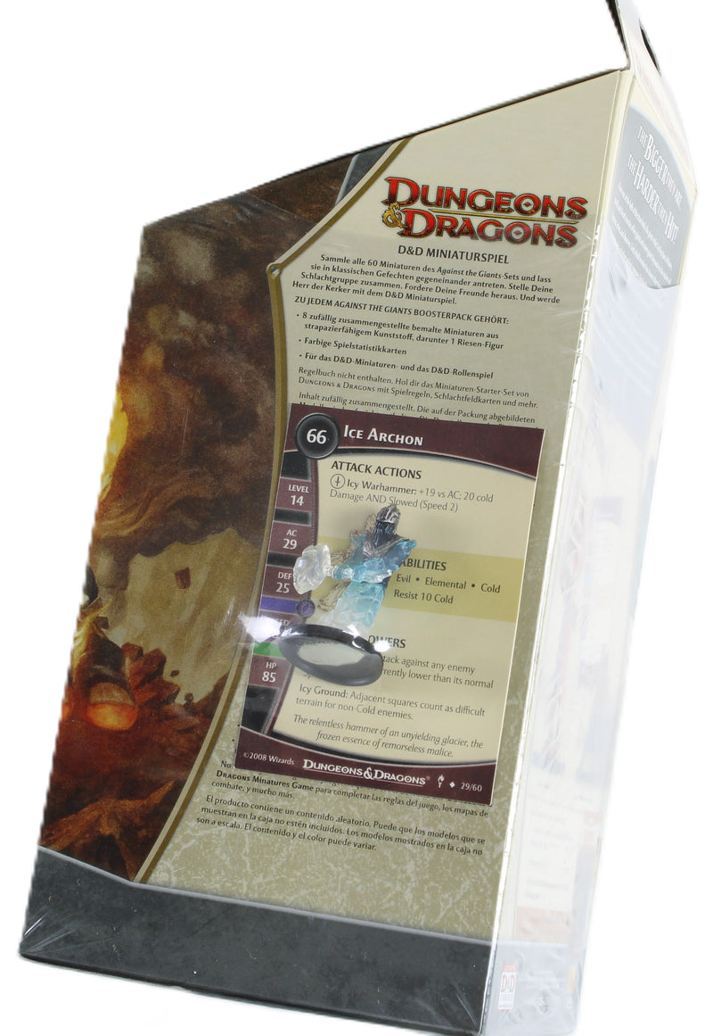 Dungeons & Dragons Miniatures: Against the Giants Booster Pack (Factory Sealed) – Wizards of the Coast (2008)