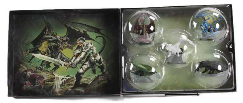 Dungeons & Dragons Dragon Collector's Set (New & Sealed) – D&D Miniatures Premium Box Set