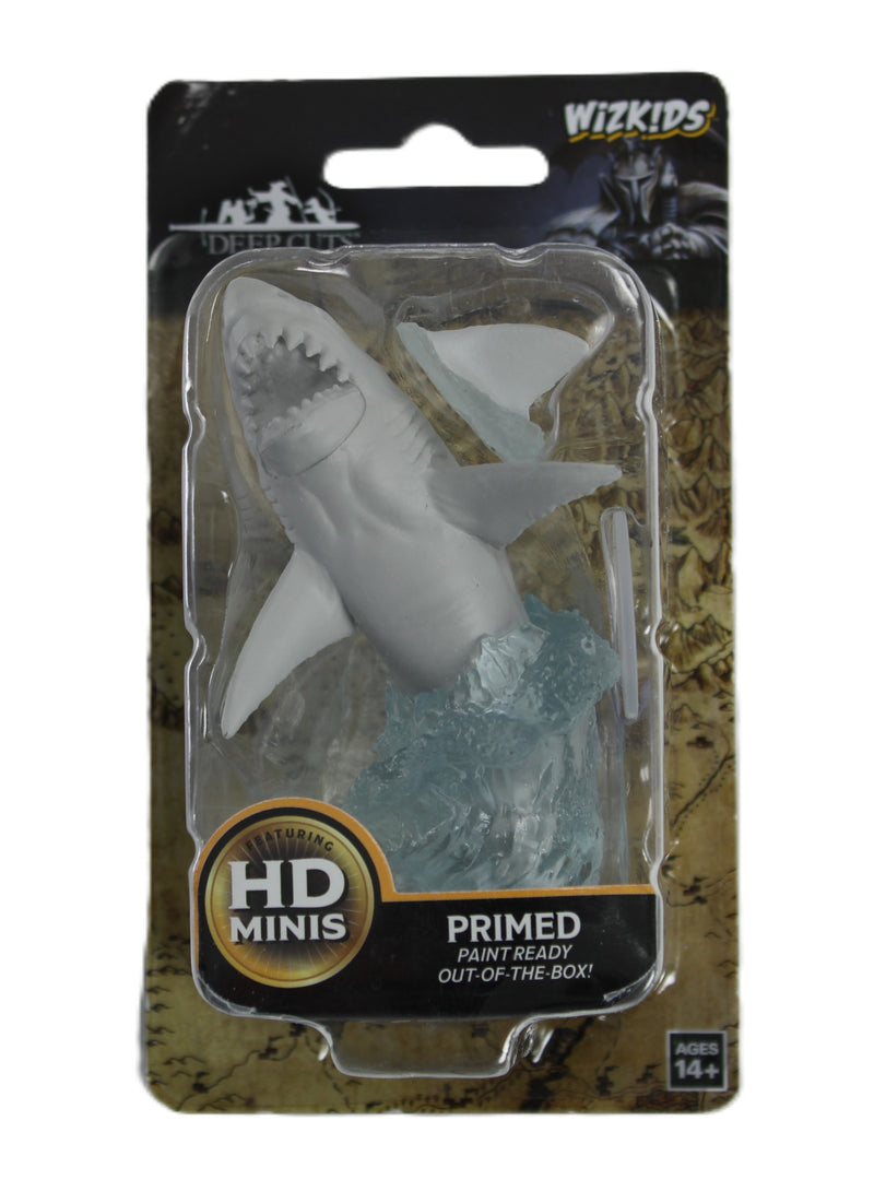 WizKids Deep Cuts: Shark - Unpainted Miniature