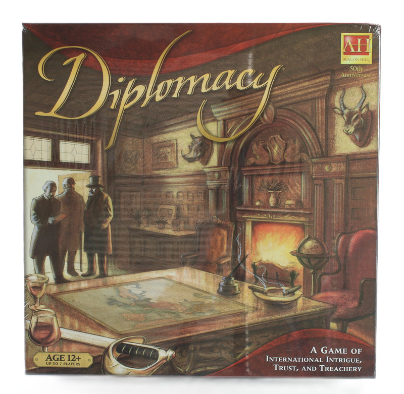 Diplomacy Board Game – 50th Anniversary Edition (2008) – Avalon Hill – Sealed
