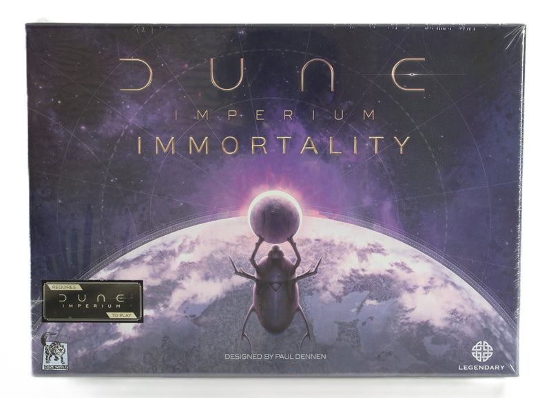 Dune: Imperium – Immortality Expansion (New & Sealed) – Dire Wolf Strategy Board Game