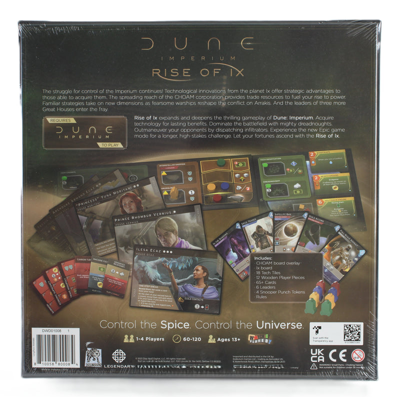 Dune: Imperium – Rise of Ix Expansion – New & Sealed