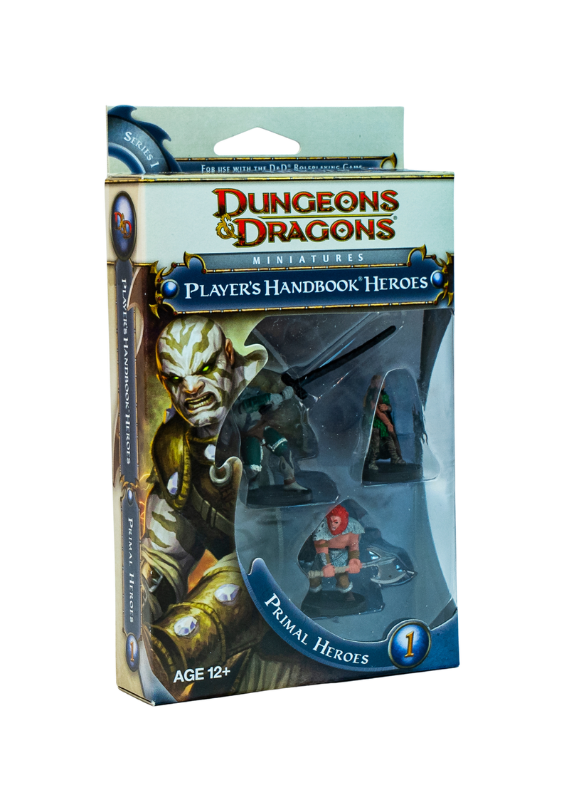 Dungeons & Dragons Miniatures: Player's Handbook Heroes – Primal Heroes 1 (New)