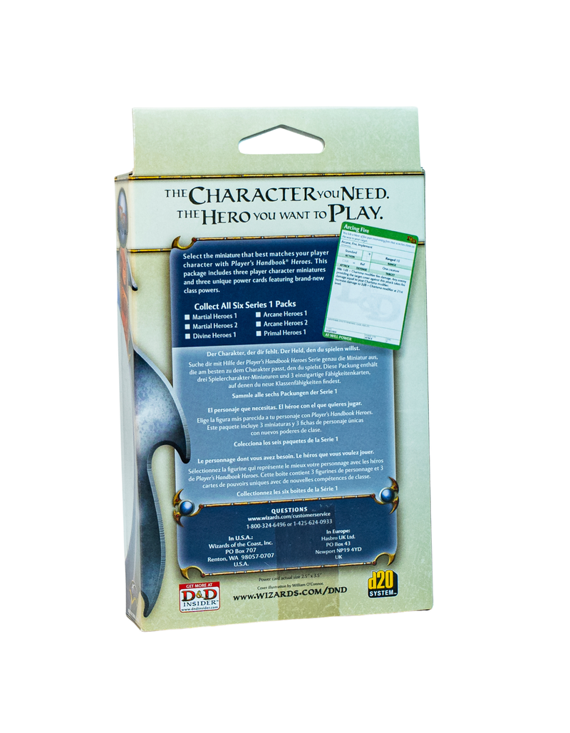 Dungeons & Dragons Miniatures: Player's Handbook Heroes – Arcane Heroes 2 (New)