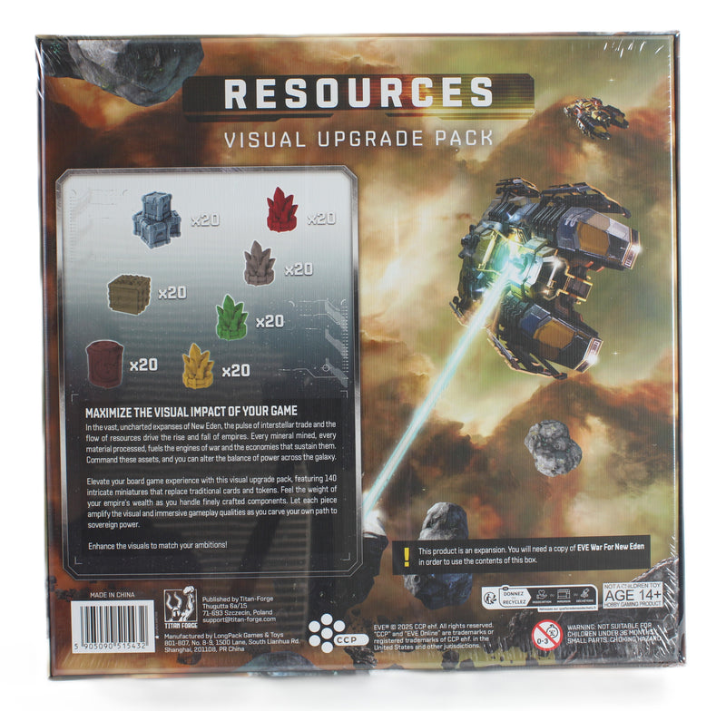 EVE: War for New Eden Resources Pack Visual Upgrade Miniatures Titan Forge Games