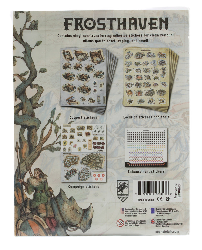 Frosthaven Removable Sticker Set Vinyl Upgrade Pack