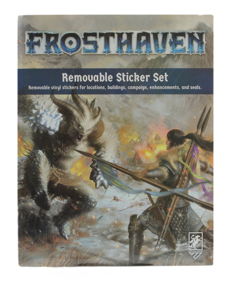 Frosthaven Removable Sticker Set Vinyl Upgrade Pack