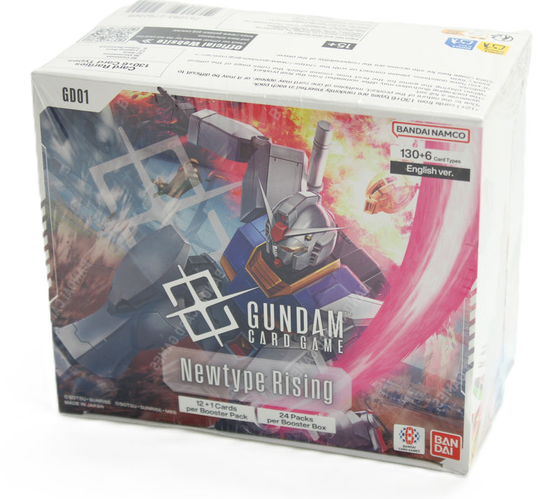 Gundam Card Game – Newtype Rising [GD01] Booster Box – English