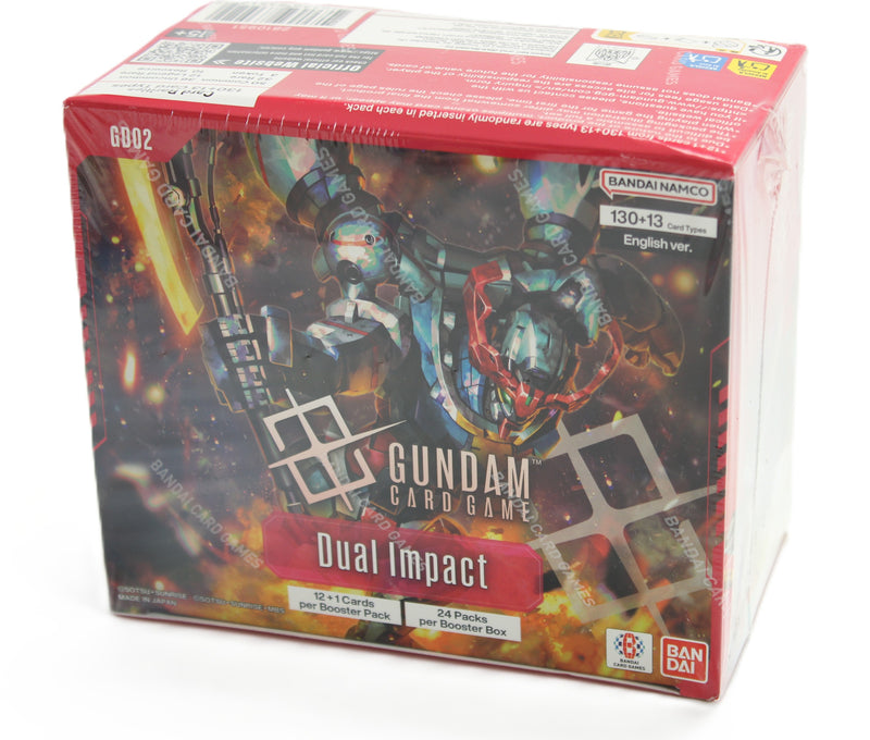 Gundam Card Game – Dual Impact [GD02] Booster Box – English