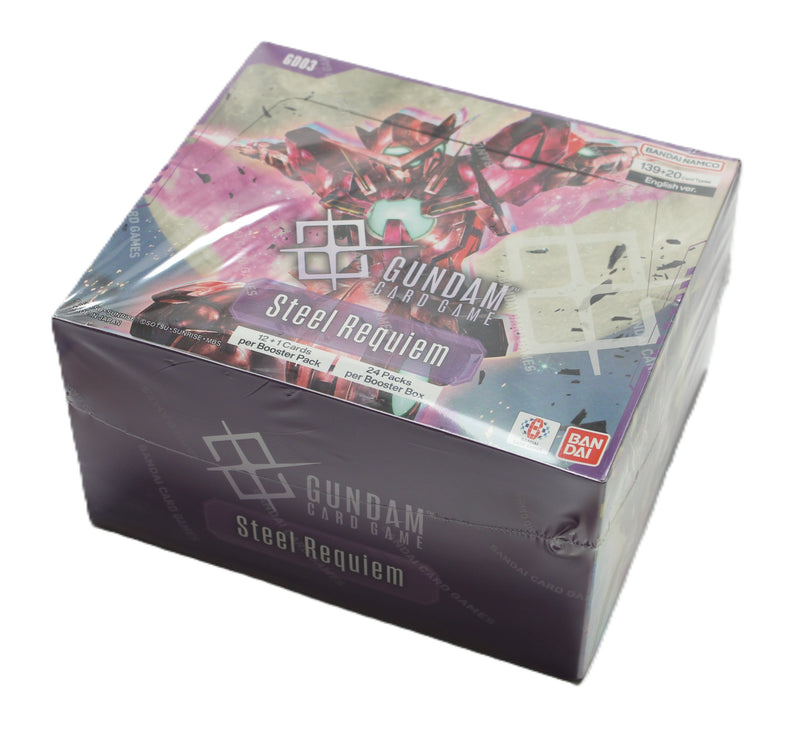 Gundam Card Game – Steel Requiem [GD03] Booster Box – English