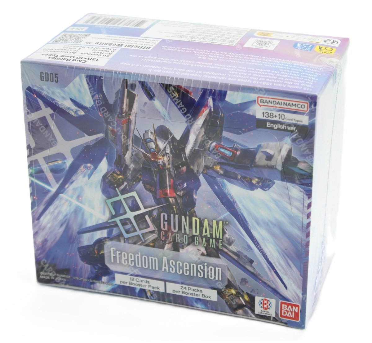 Gundam Card Game Freedom Ascension Booster Box - English — Gobs of