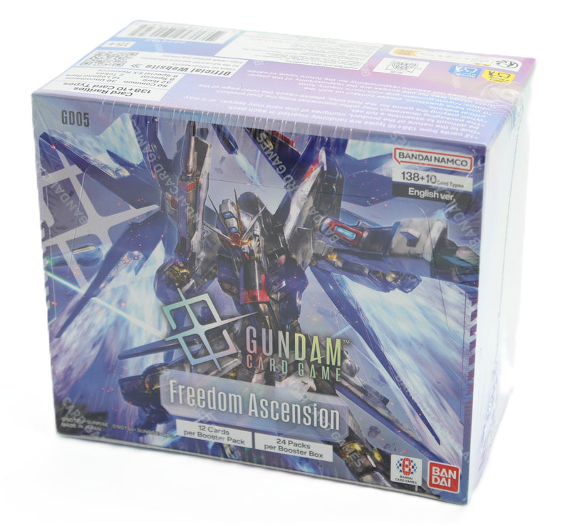 Gundam Card Game – Freedom Ascension [GD05] Booster Box – English