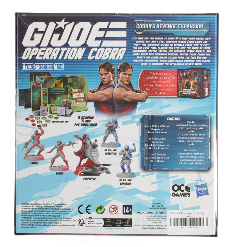 G.I. Joe: Operation Cobra Gamefound All-In Pledge (New & Sealed) – Core Game + All Expansions + Stretch Goals