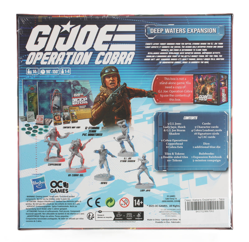 G.I. Joe: Operation Cobra Gamefound All-In Pledge (New & Sealed) – Core Game + All Expansions + Stretch Goals