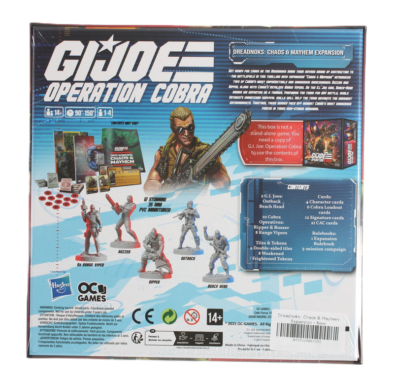 G.I. Joe: Operation Cobra Gamefound All-In Pledge (New & Sealed) – Core Game + All Expansions + Stretch Goals