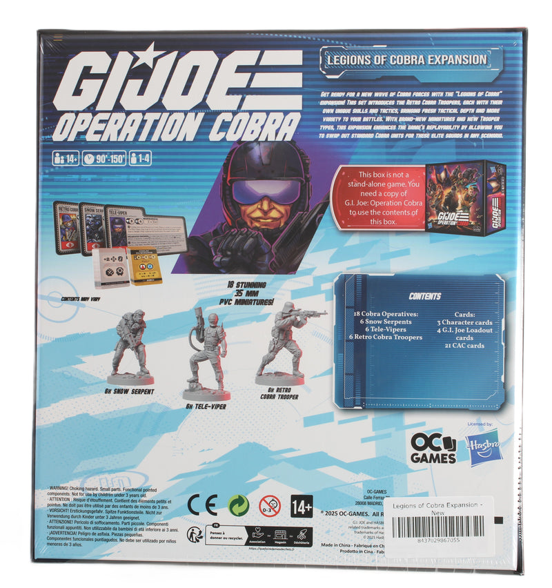 G.I. Joe: Operation Cobra Gamefound All-In Pledge (New & Sealed) – Core Game + All Expansions + Stretch Goals