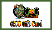 Gobs of Games gift card — fourth design