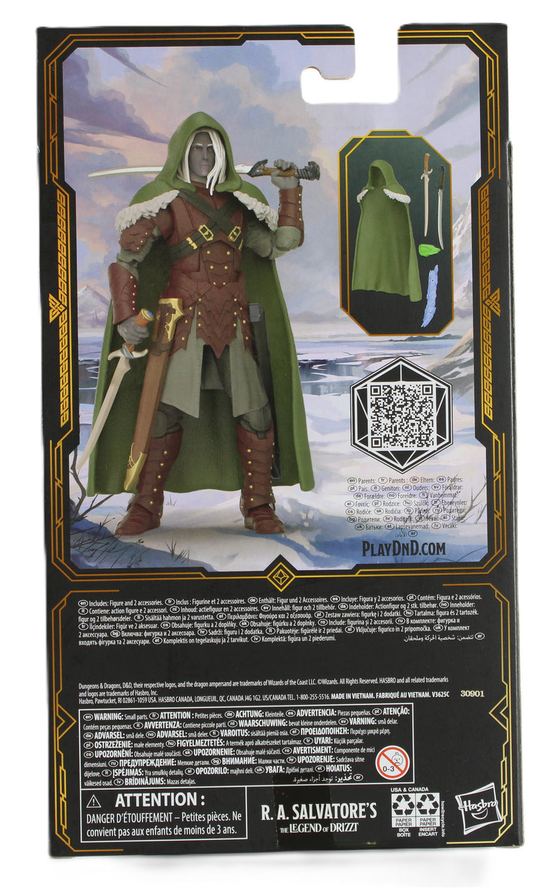 Dungeons & Dragons The Legend of Drizzt Golden Archive Drizzt Do'Urden Action Figure