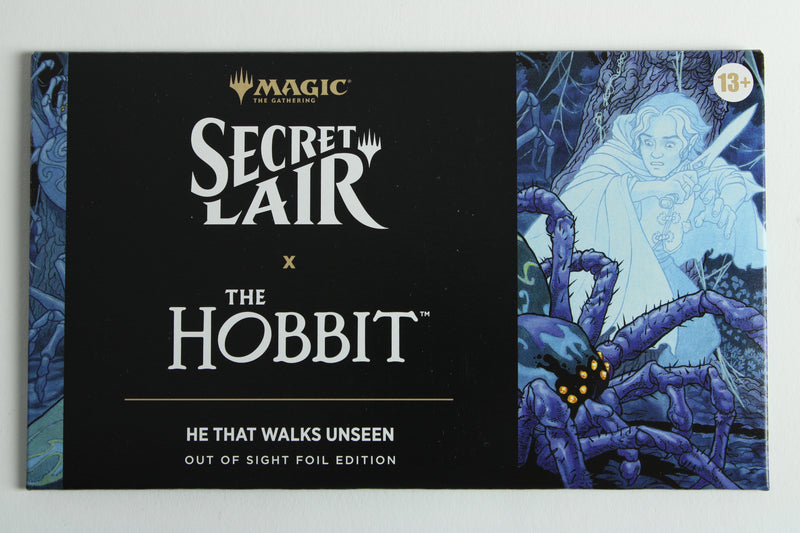 Magic: The Gathering Secret Lair x The Hobbit – He Who Walks Unseen: Out of Sight Foil Edition