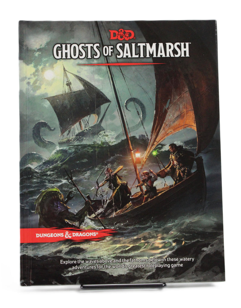 Dungeons & Dragons Ghosts of Saltmarsh Adventure Book (5th Edition Hardcover)