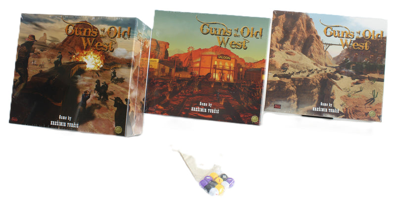 Guns of the Old West - Frontier Conquest Edition with extras - Gamefound