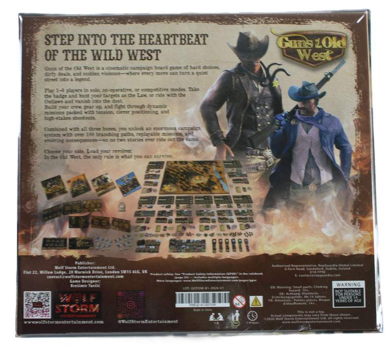 Guns of the Old West - Frontier Conquest Edition with extras - Gamefound