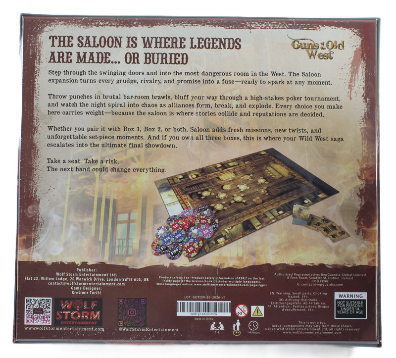 Guns of the Old West - Frontier Conquest Edition with extras - Gamefound