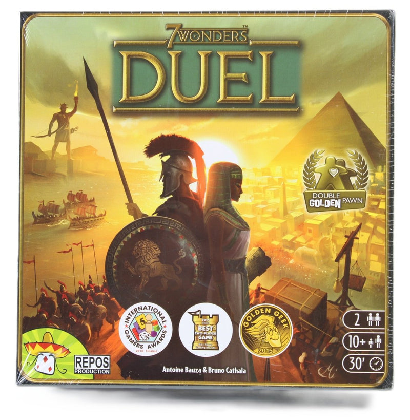 7 Wonders Duel + Pantheon Expansion Bundle (New)
