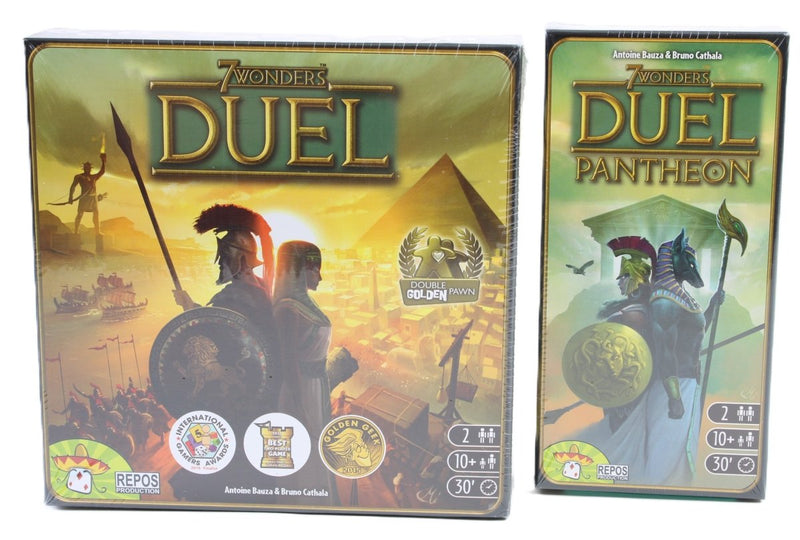 7 Wonders Duel + Pantheon Expansion Bundle (New)