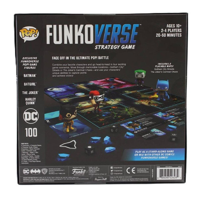 Funkoverse Strategy Game: DC 100 – New & Sealed