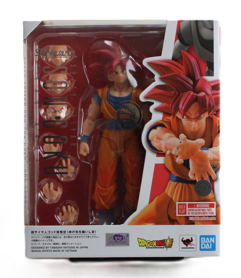 Dragon Ball Super S.H.Figuarts – Super Saiyan God Son Goku: God Aura